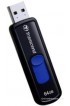 Transcend JetFlash 500 64 GB Pen Drive(Blue)